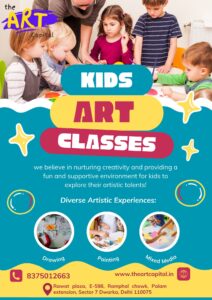 Kids art Classes in Dwarka Sector 7 Delhi.