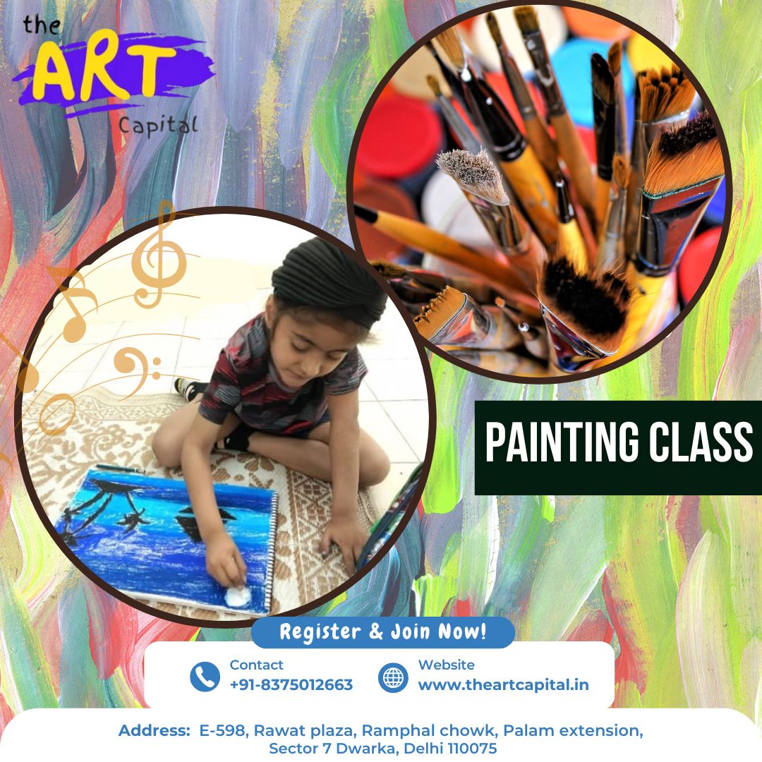 Painting class in Dwarka Delhi