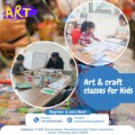 Art & craft classes for Kids in Dwarka Sector 7 Delhi.